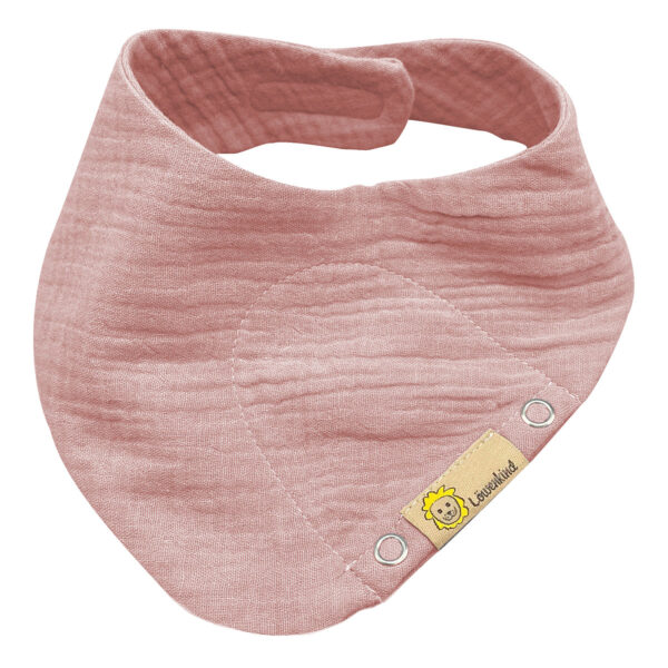 Bandana de muselina Mini - Rosa empolvado
