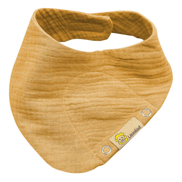 Bandana de muselina Mini - Mostaza